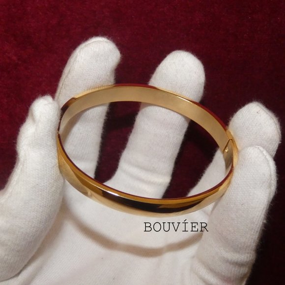 Bouvier Jewelry Jewelry - RESERVED - 18K Solid Gold Bangle Bracelet